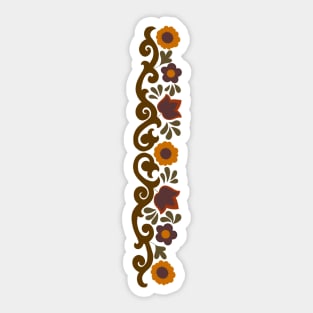 Retro kitchenware pattern Sticker